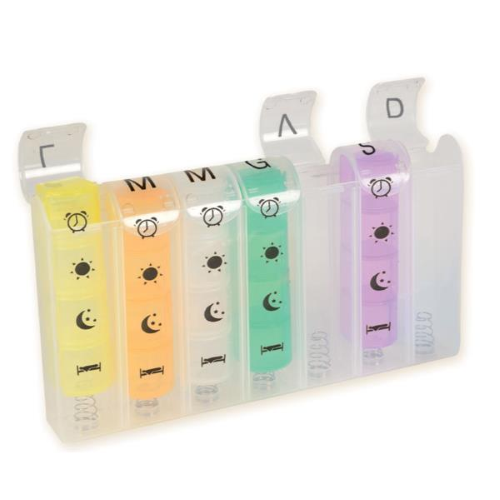 GIMA PORTAPILLOLE SETTIMANALE X4 SPRING